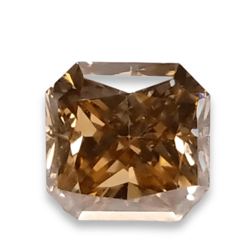fancy brown diamond radiant