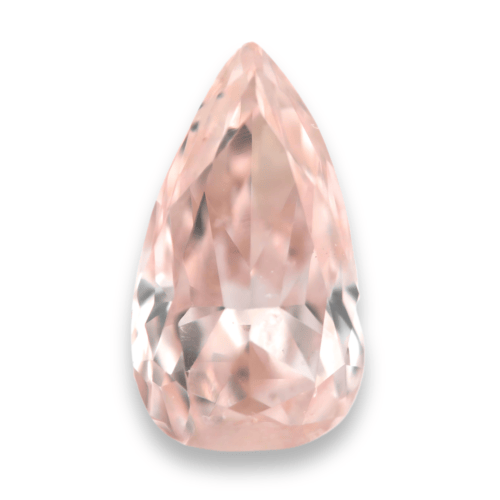 light pink diamond pear