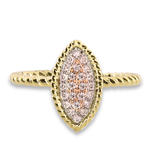 Real-016ct-Natural-Pink-Purple-Color-Diamond-Engagement-Ring-Marquis-18K-VS-SI