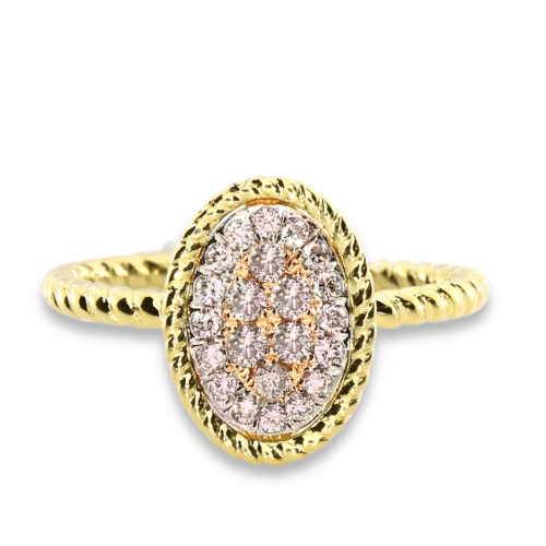 Real-027ct-Natural-Pink-Purple-Color-Diamond-Engagement-Ring-Oval-18K-VS-SI