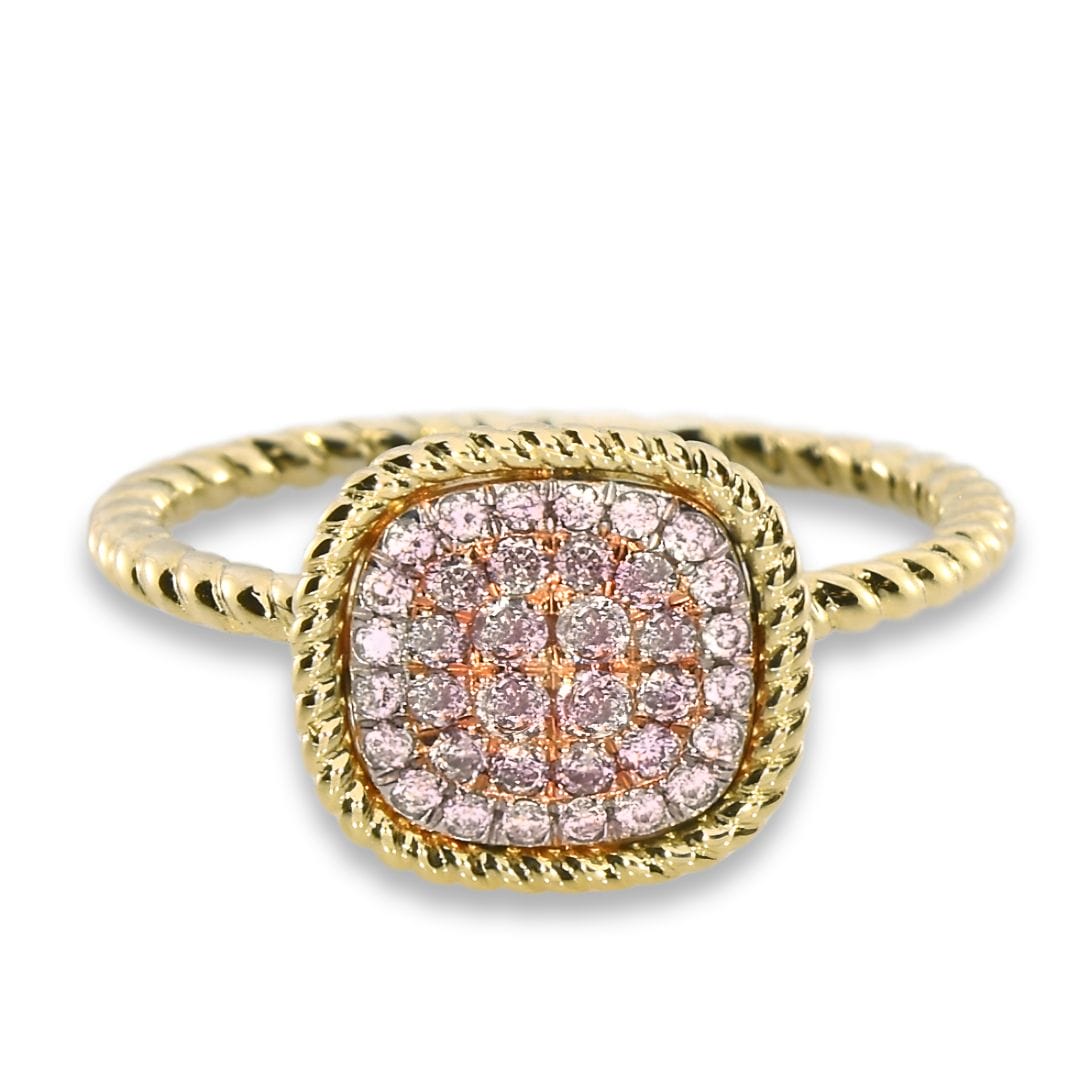 Real-030ct-Natural-Pink-Purple-Color-Diamond-Engagement-Ring-Cushion-18K-VS-SI