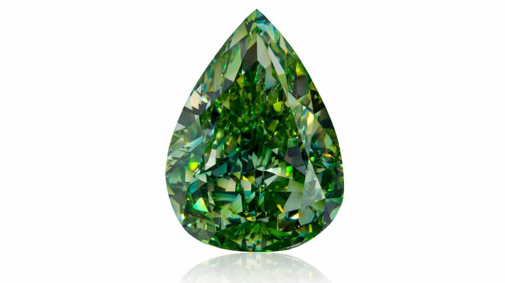 shapes of green diamonds