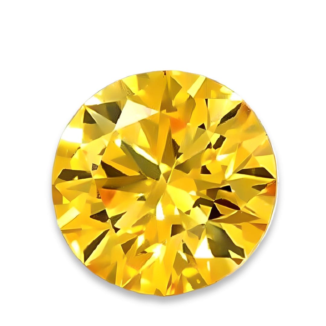 Yellow Diamind - Real 0.52ct Natural Loose Fancy Yellow Diamond
