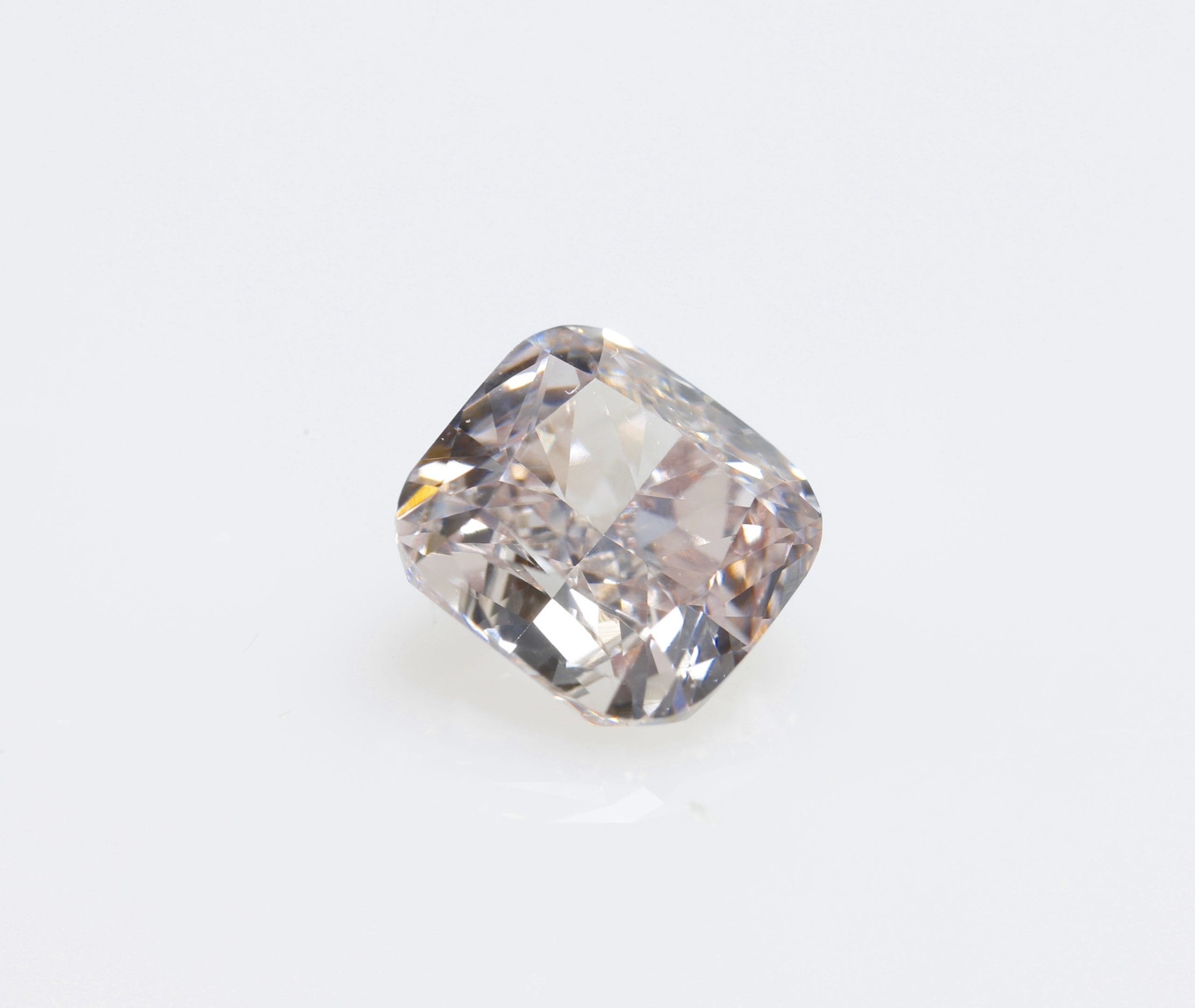 Pink Diamond - 0.51ct Natural Loose Fancy Light Pink Color VS1 GIA Cushion Cut - Image 6