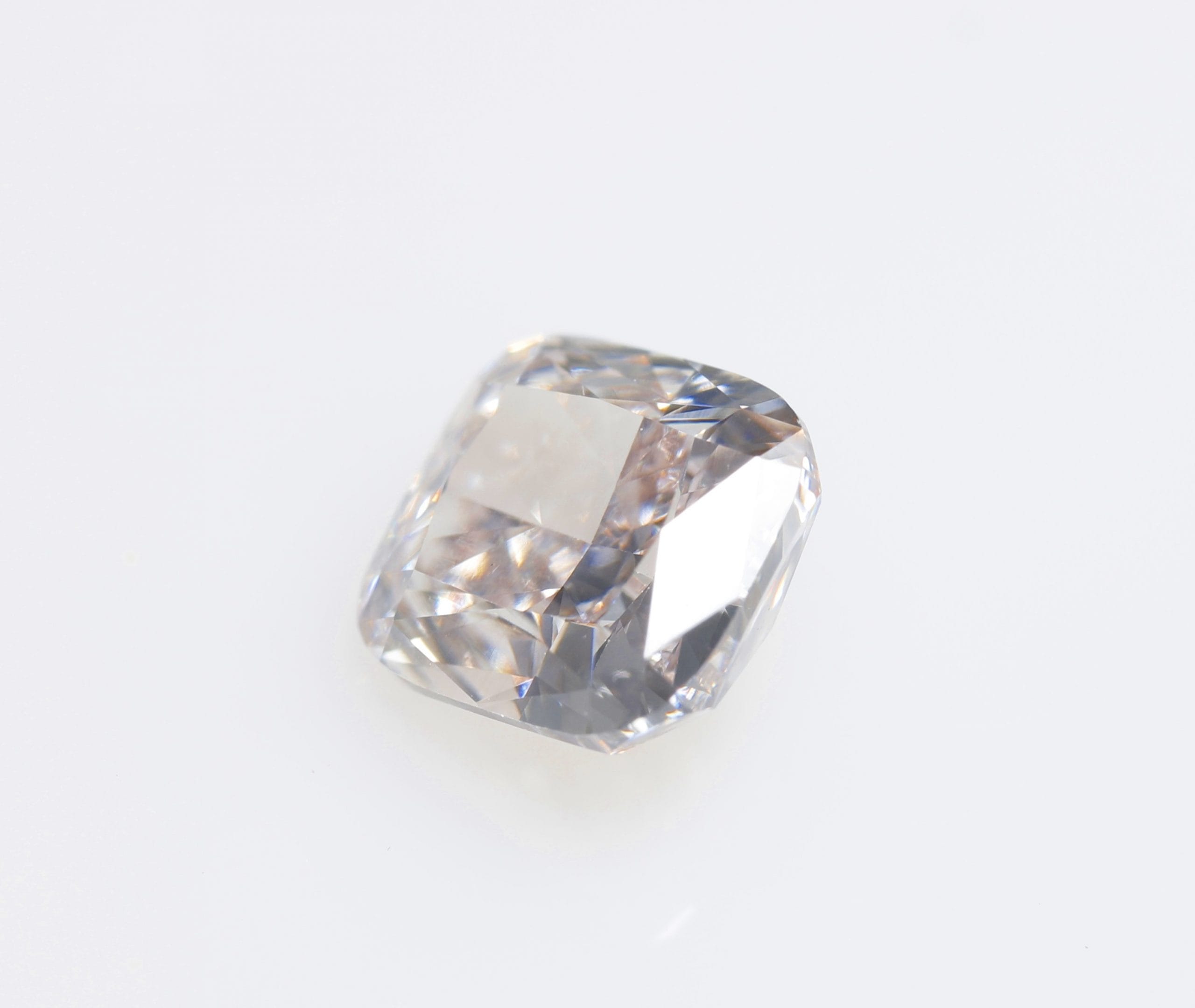 Pink Diamond - 0.51ct Natural Loose Fancy Light Pink Color VS1 GIA Cushion Cut - Image 3