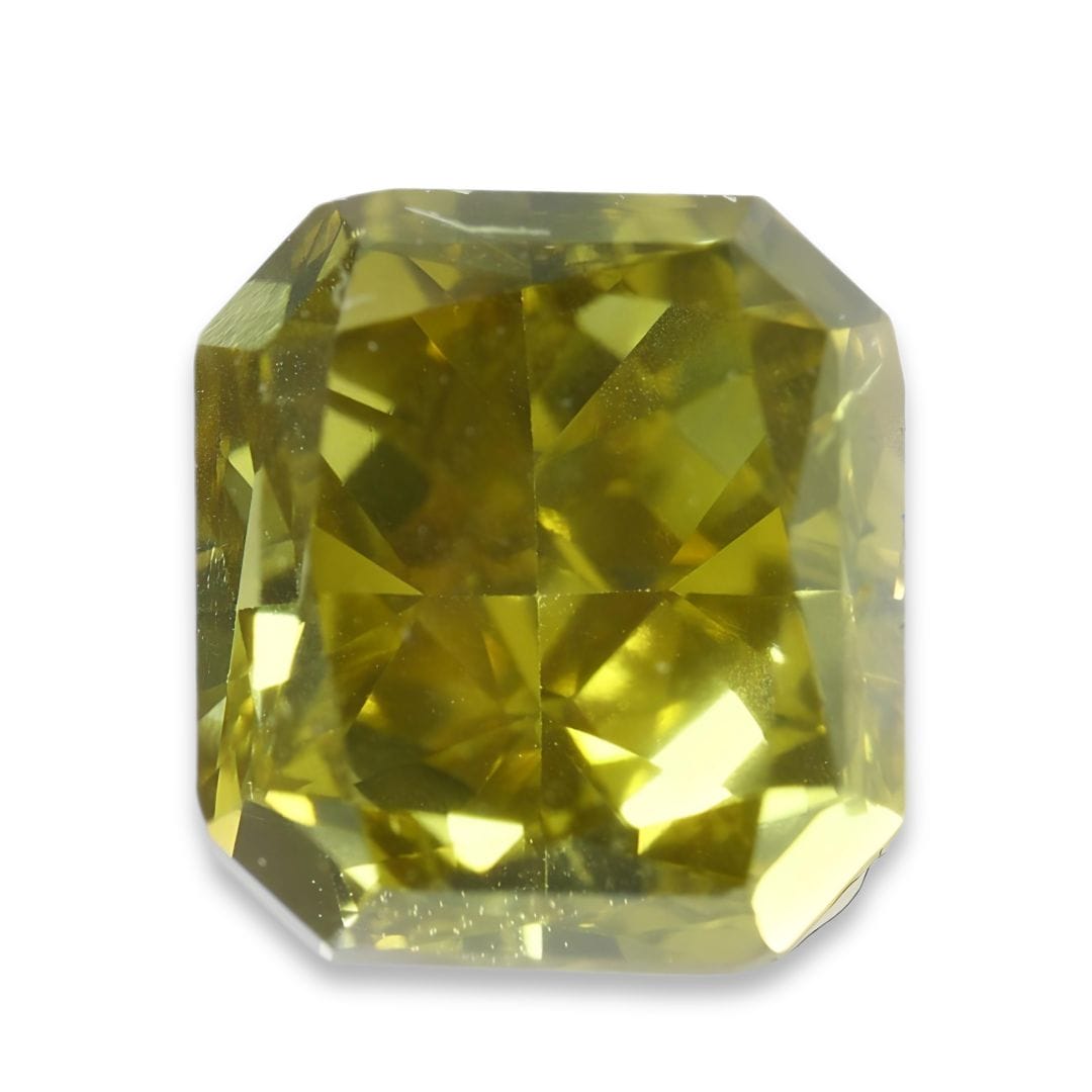 0.56ct rad chameleon diamond