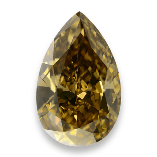 Real-502ct-Natural-Loose-Fancy-Yellow-Brown-Color-Diamond-GIA-Certied-Pear-Si2