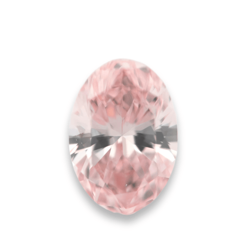 From Argyle Australia Diamond 0.16ct Natural Loose Fancy Light Pink 7PR GIA Diamond Oval VS1