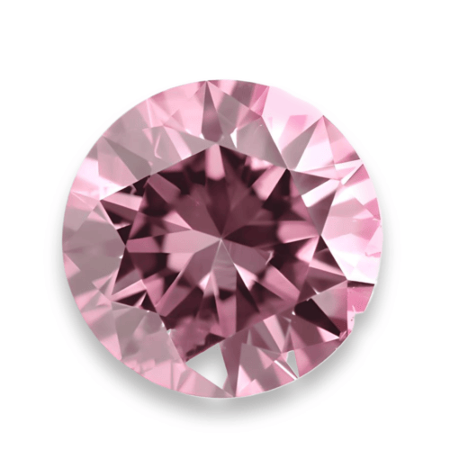 Argyle round diamond pink 6p