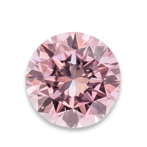 Argyle pink diamond round 0.23ct