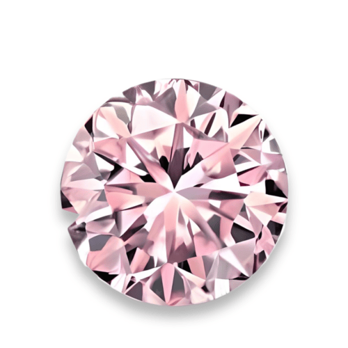 pink argyle diamond round