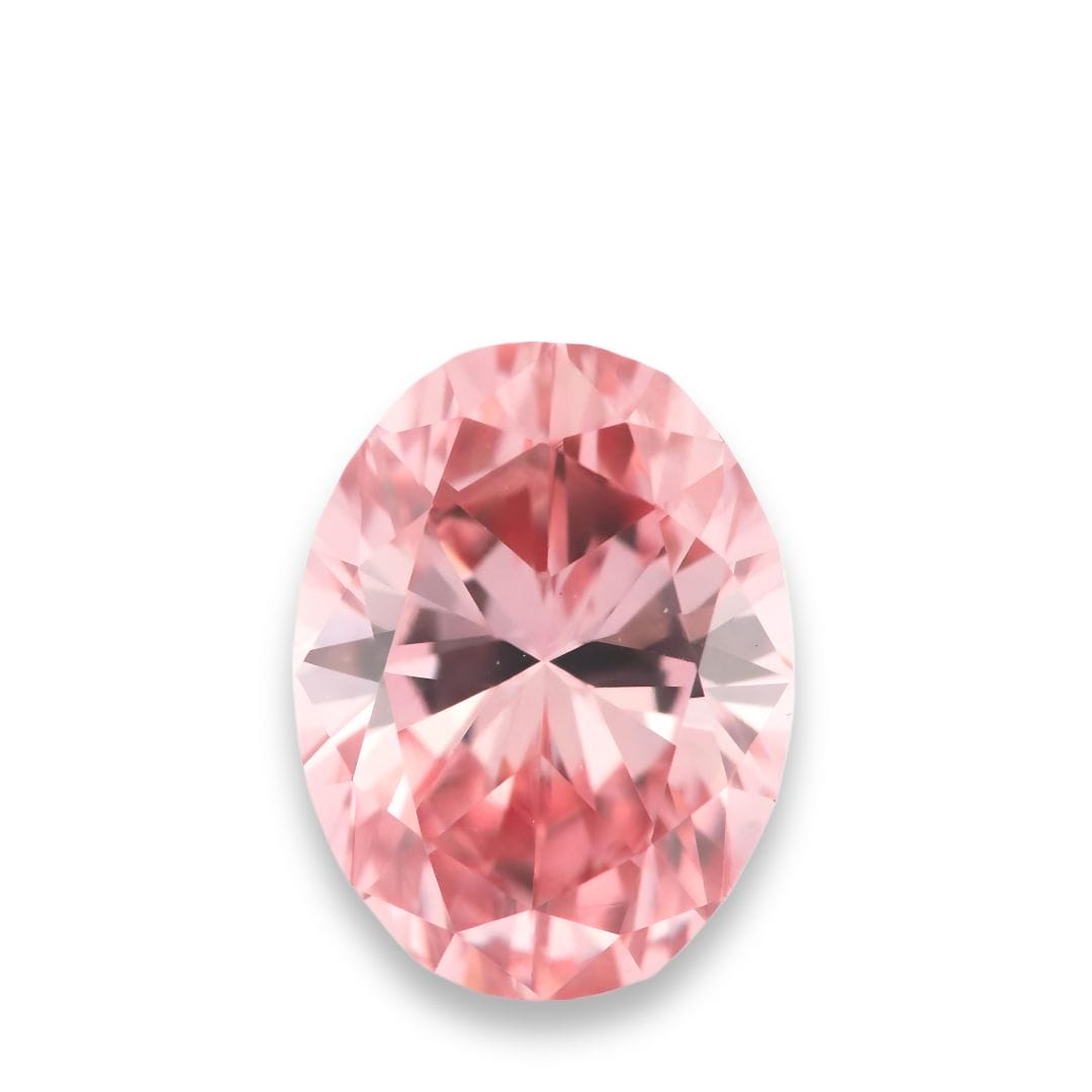 argyle intense pink diamond oval