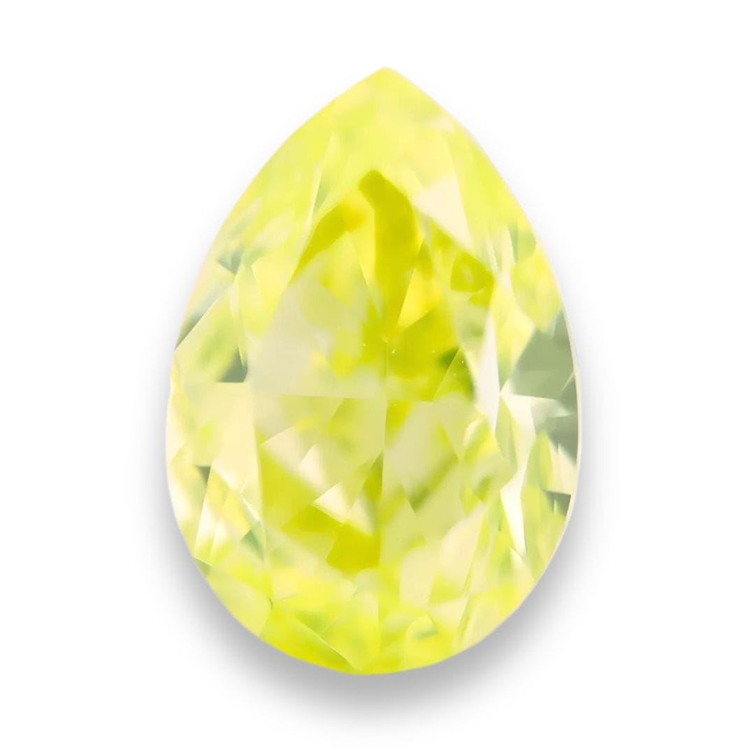 neon green yellow diamonds